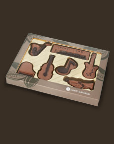 Czekoladowy zestaw muzyczny, wyjątkowy smak czekoladek chocolissimo.pl Czekoladowy zestaw muzyczny, wyjątkowy smak czekoladek chocolissimo.pl