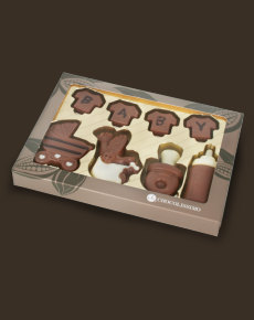 Czekoladowy zestaw noworodka, wyjątkowy smak czekoladek chocolissimo.pl Czekoladowy zestaw noworodka, wyjątkowy smak czekoladek chocolissimo.pl
