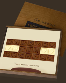 Bardzo cię kocham, wyjątkowy smak czekoladek chocolissimo.pl Bardzo cię kocham, wyjątkowy smak czekoladek chocolissimo.pl
