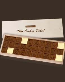 Dla Taty czekoladki i kwiatki, wyjątkowy smak czekoladek chocolissimo.pl Dla Taty czekoladki i kwiatki, wyjątkowy smak czekoladek chocolissimo.pl