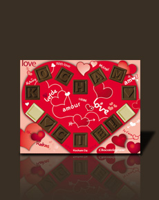 Kocham Cię - Telegram gotowy, wyjątkowy smak czekoladek chocolissimo.pl Kocham Cię - Telegram gotowy, wyjątkowy smak czekoladek chocolissimo.pl