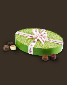 Fancies Vert ze wstążką, wyjątkowy smak czekoladek chocolissimo.pl Fancies Vert ze wstążką, wyjątkowy smak czekoladek chocolissimo.pl