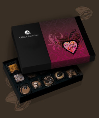 Choco Valentines II, wyjątkowy smak czekoladek chocolissimo.pl