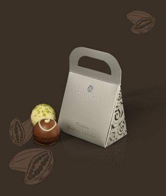 Wedding Chocolate - torebeczka, wyjątkowy smak czekoladek chocolissimo.pl