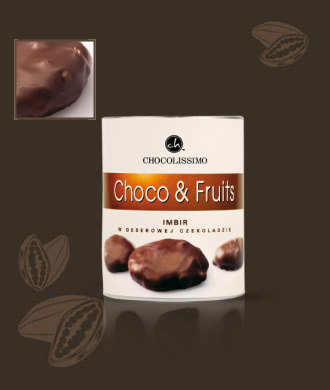 Imbir w deserowej czekoladzie, wyjątkowy smak czekoladek chocolissimo.pl