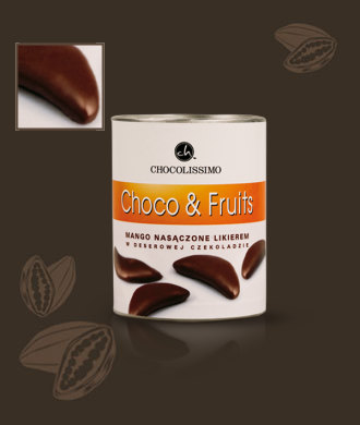 Mango nasączone likierem, wyjątkowy smak czekoladek chocolissimo.pl