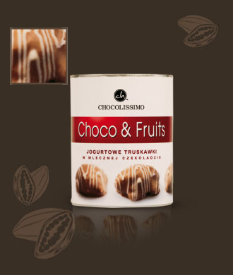 Jogurtowe truskawki, wyjątkowy smak czekoladek chocolissimo.pl