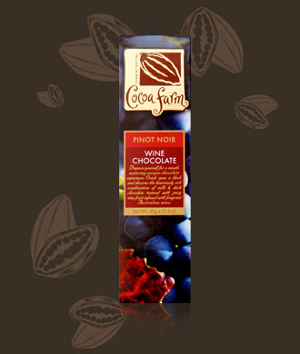 Czekolada winna Pinot Noir 40g, wyjątkowy smak czekoladek chocolissimo.pl