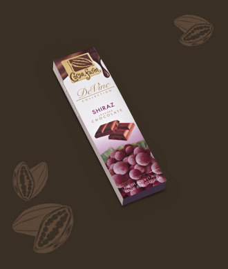 Czekolada winna Shiraz 40g, wyjątkowy smak czekoladek chocolissimo.pl