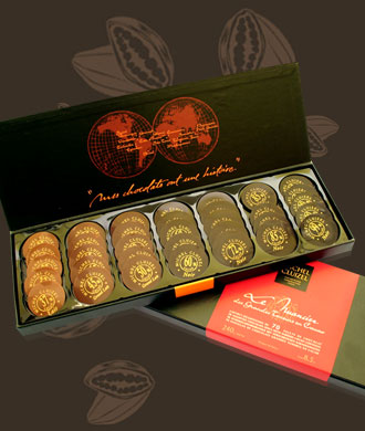 Nuancier Gdes Teneurs Cacao, wyjątkowy smak czekoladek chocolissimo.pl