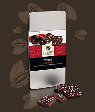 Pecare - Wiśnia z chili, wyjątkowy smak czekoladek chocolissimo.pl