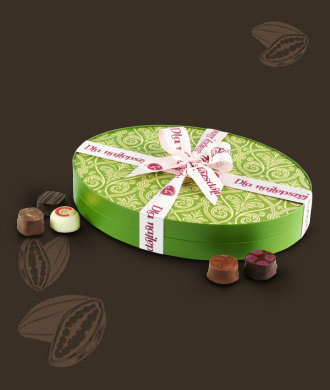 Fancies Vert ze wstążką, wyjątkowy smak czekoladek chocolissimo.pl
