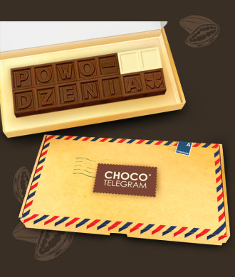 Powodzenia, wyjątkowy smak czekoladek chocolissimo.pl