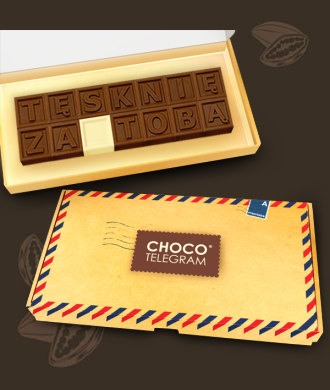 Tęsknię za Tobą, wyjątkowy smak czekoladek chocolissimo.pl