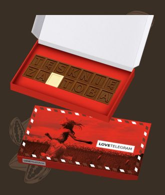 Tęsknię za Tobą, wyjątkowy smak czekoladek chocolissimo.pl