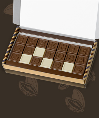Tęsknię za Tobą, wyjątkowy smak czekoladek chocolissimo.pl