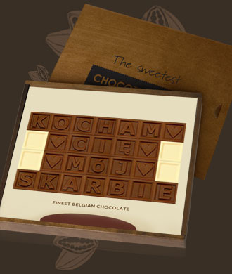 Kocham Cię m&oacute;j Skarbie, wyjątkowy smak czekoladek chocolissimo.pl