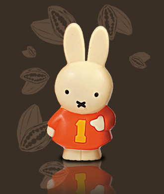 Miffy no. 1 white, wyjątkowy smak czekoladek chocolissimo.pl
