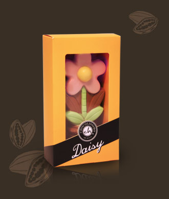 Kwiatek r&oacute;żowy, wyjątkowy smak czekoladek chocolissimo.pl