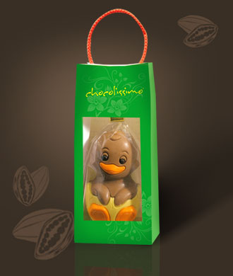 Easter Duck mleczny, wyjątkowy smak czekoladek chocolissimo.pl