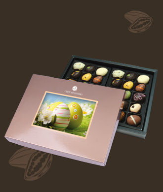 Easter Postcard Maxi, wyjątkowy smak czekoladek chocolissimo.pl