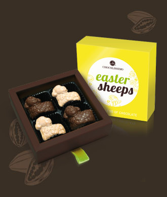 Easter Sheeps, wyjątkowy smak czekoladek chocolissimo.pl