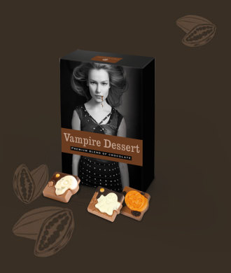 Vampire Dessert Female, wyjątkowy smak czekoladek chocolissimo.pl