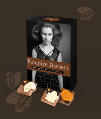 Vampire Desser Female, wyjątkowy smak czekoladek chocolissimo.pl