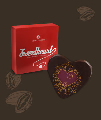 Serce nadziewane, wyjątkowy smak czekoladek chocolissimo.pl