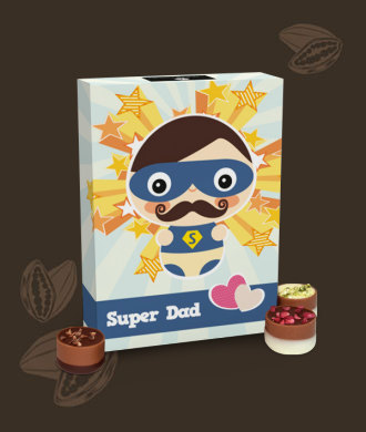 Super Dad, wyjątkowy smak czekoladek chocolissimo.pl