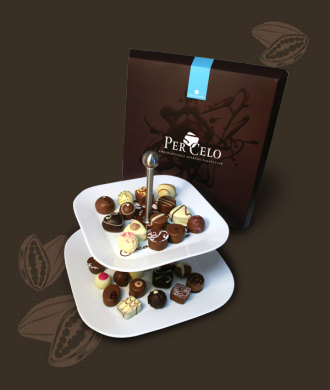 Etagere Grande, porcelanowa, wyjątkowy smak czekoladek chocolissimo.pl