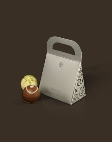 Wedding Chocolate - torebeczka, wyjątkowy smak czekoladek chocolissimo.pl