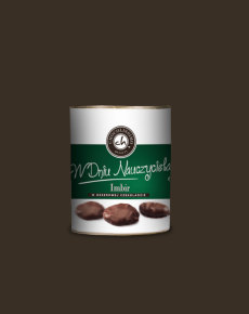 Imbir w czekoladzie deserowej, wyjątkowy smak czekoladek chocolissimo.pl