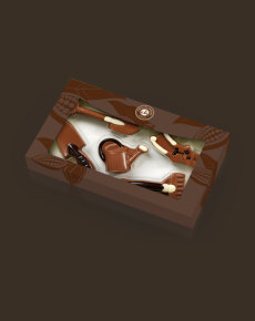 Zestaw narzędzi ogrodowych, wyjątkowy smak czekoladek chocolissimo.pl
