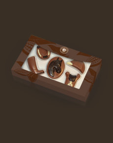 Czekoladowy zestaw konny, wyjątkowy smak czekoladek chocolissimo.pl