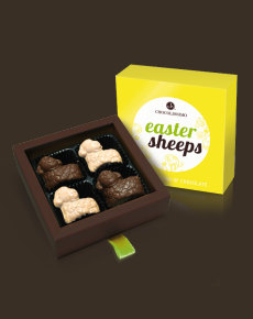 Easter Sheeps, wyjątkowy smak czekoladek chocolissimo.pl
