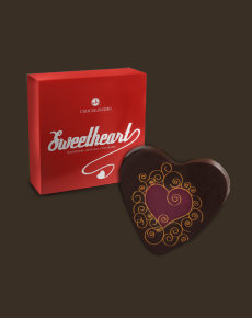 Serce nadziewane, wyjątkowy smak czekoladek chocolissimo.pl