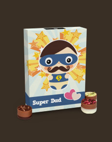 Super Dad, wyjątkowy smak czekoladek chocolissimo.pl