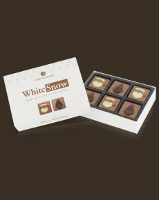 Mikołaje i choinki mini, wyjątkowy smak czekoladek chocolissimo.pl