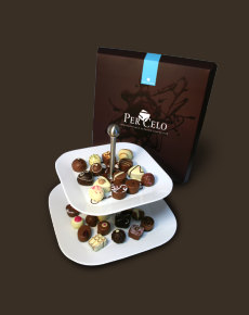 Etagere Grande, porcelanowa, wyjątkowy smak czekoladek chocolissimo.pl