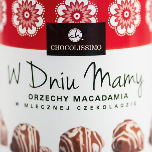 Orzechy macadamia w czekoladzie dla Mamy, Czekoladowe przekaski