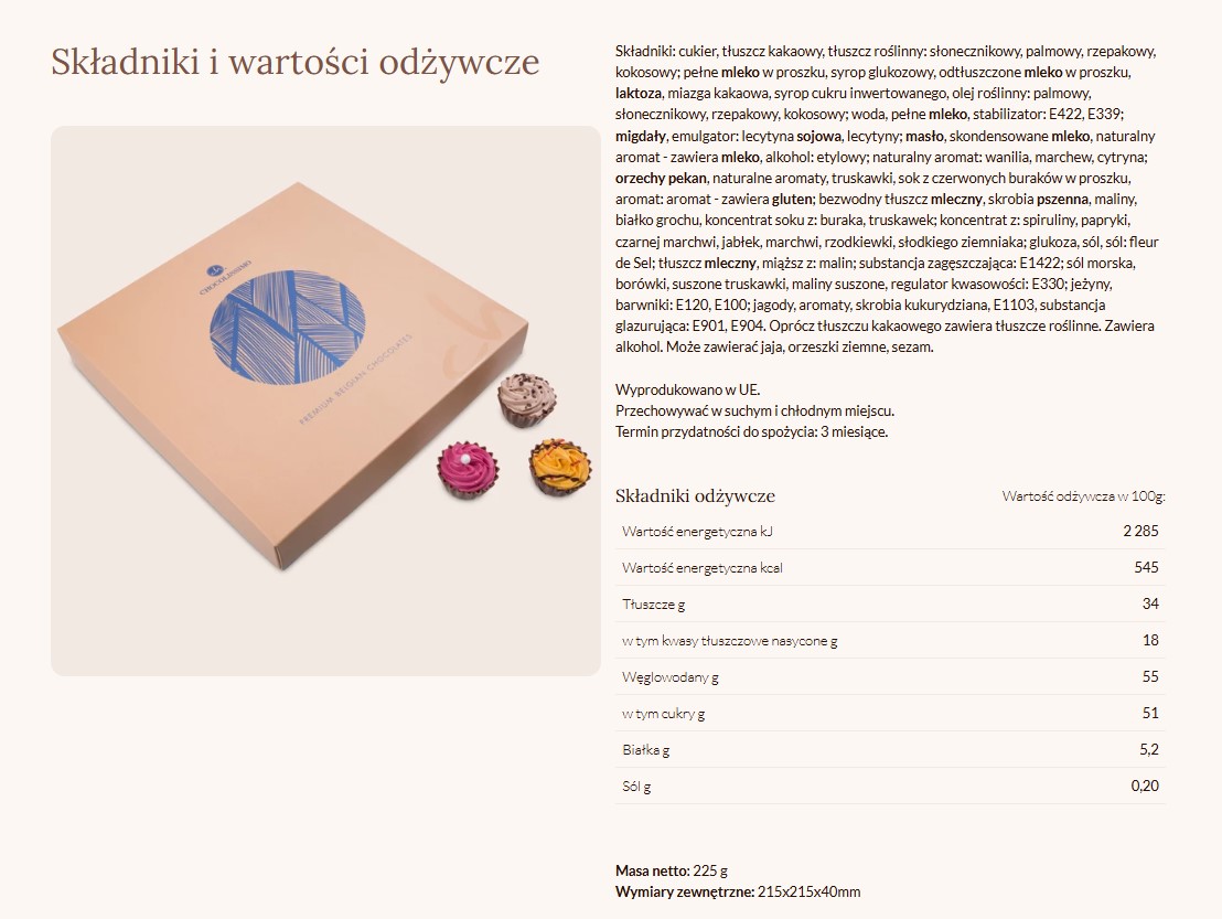 Śladowe ilości glutenu w czekoladzie