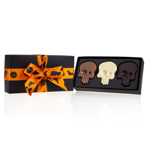 czaszki czekoladowe Halloween