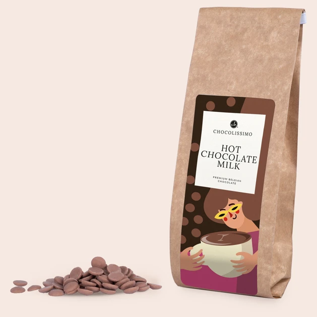 Czekolada mleczna w dropsach