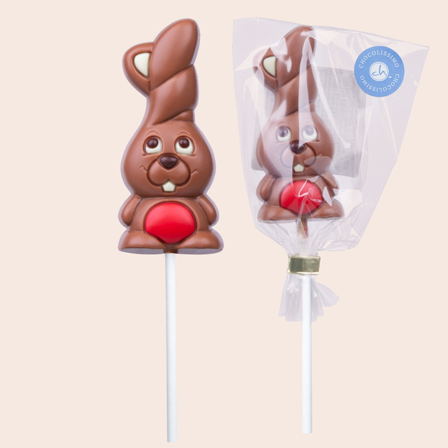 lizak z czekolady wielkanoc