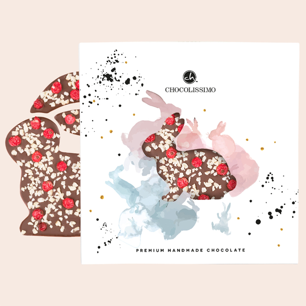 zajączek wielkanocny z czekolady