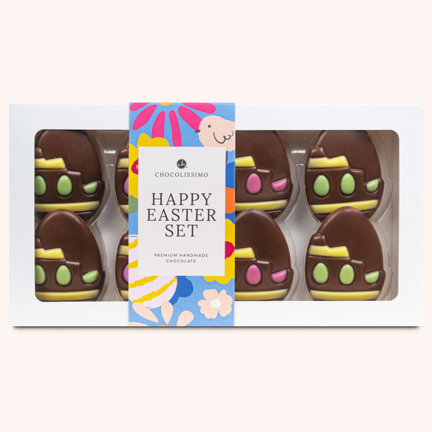 czekoladowe jajka na Wielkanoc