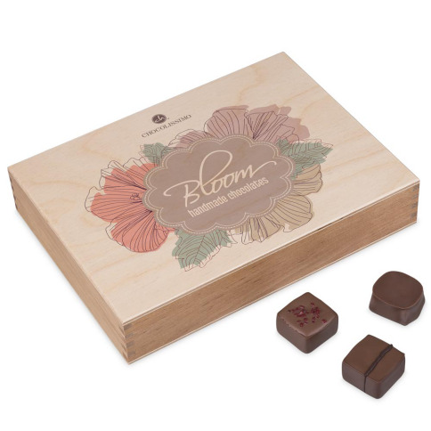 Bloom ns Handmade Chocolates, słodki upominek dla Kobiety