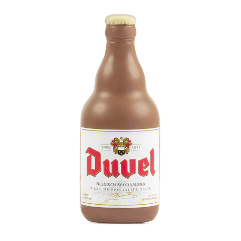 Butelka piwa Duvel milk