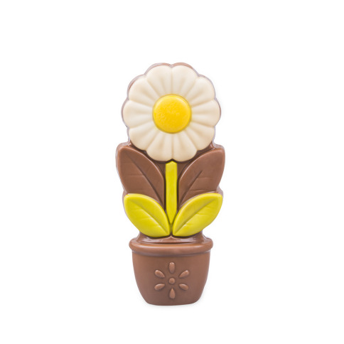Figurka kwiatek z czekolady na upominek